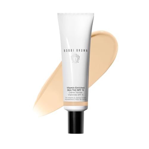 Bobbi Brown Vitamin Enriched Skin Tint SPF 15 | Broad Spectrum SPF Skin Tint | Hydrating Tinted Moisturizer | Vitamins B, C, & E, 1.7 Fl Oz, Light 3 Beauty & Personal Care Bobbi Brown