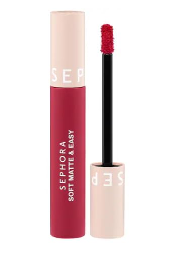 SEPHORA Collection Soft Matte & Easy Liquid Lipstick - 6 What's The Matter - (fuchsia pink) 0.15 oz / 4.5 ml Beauty & Personal Care SEPHORA