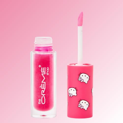 THE CRÈME SHOP X HELLO KITTY KAWAII KISS SHIMMER LIP OIL - BERRY GUMMY FLAVORED Beauty & Personal Care The Crème Shop