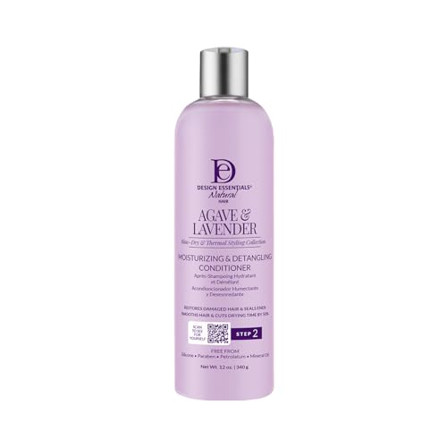 Design Essentials Agave & Lavender Moisturizing Detangling Conditioner 12oz