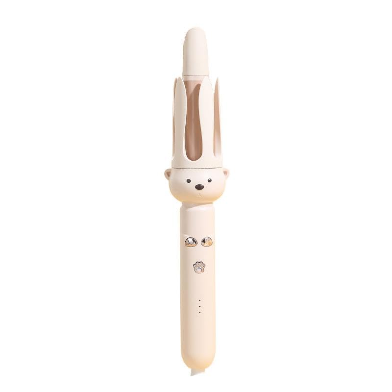 PretiHom Automatic Rotating Curling Iron - 1.1 Inch (28mm) Curling Wand for Beach Waves, Anti-Scald, Anti-Tangle, Ceramic Coating, Dual Voltage, Hair Beauty and Personal Care O-CONN Default Title