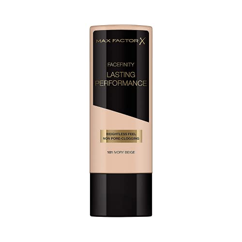 2 x Max Factor, Lasting Performance Foundation, 101 Ivory Beige, (35ml), New Beauty & Personal Care Max Factor