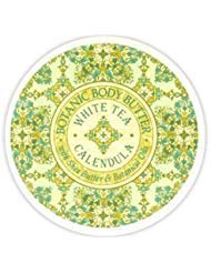 Greenwich Bay Trading Company Botanic Body Butter with Shea Butter and Cocoa Butter 8oz Tub (White Tea Calendula) Beauty & Personal Care Greenwich Bay