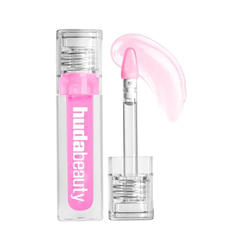 Huda Faux Filler Jelly Lip Oil - Juicy Goji (.13 Fl Oz) Beauty and Personal Care Huda
