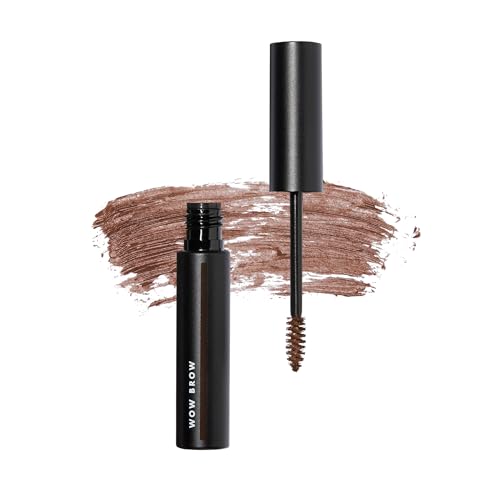 e.l.f. Wow Brow Gel, Volumizing, Buildable, Wax-Gel Hybrid, Creates Full, Voluminous-Looking Brows, Locks Brow Hairs In Place, Brunette Beauty and Personal Care e.l.f. Default Title
