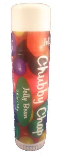 Chubby Chap - Three (3x) Large Jumbo Natural Lip Balm - .5 Ounce Jelly Bean Beauty and Personal Care Chubby Chap