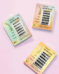 CALA Glam & Go Tad More Glam Pre-Glued Lash Extensions, No Glue Needed, 14mm & 16mm, 40 Pieces