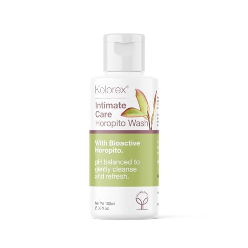 Kolorex Intimate Care Horopito Wash - pH Balanced Body Wash for Men & Women - with Horopito, Aloe Vera & Tea Tree - Gentle Cleanser for Sensitive Beauty & Personal Care Kolorex