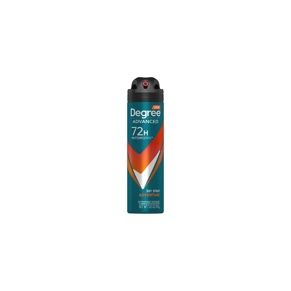 Degree Men Dry Spray Antiperspirant, Adventure 3.8 oz ( Pack of 12) Beauty and Personal Care Degree