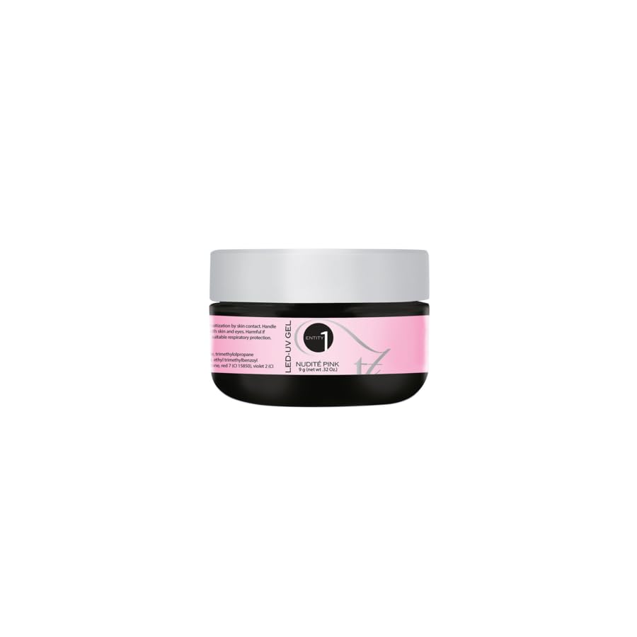 Entity LED/UV Gel - Nudite Pink .32 oz / 9 g Beauty & Personal Care Entity