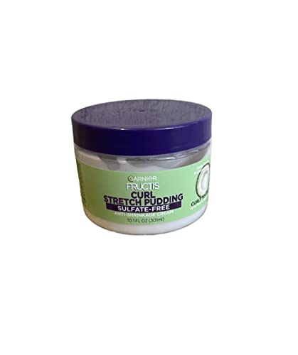 Garnier Fructis Curl Stretch Pudding Sulfate Free Anti-Shrinkage Cream, 10.1 fl oz Beauty & Personal Care Garnier