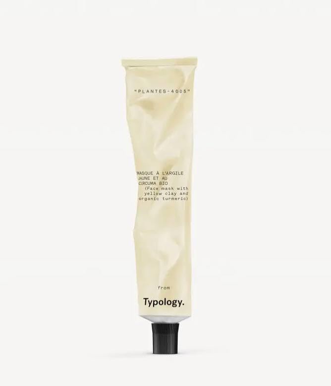 Typology P74 Radiance Masque with Yellow Clay + Organic Turmeric & Complimentary Sheet Masque Beauty & Personal Care Typology
