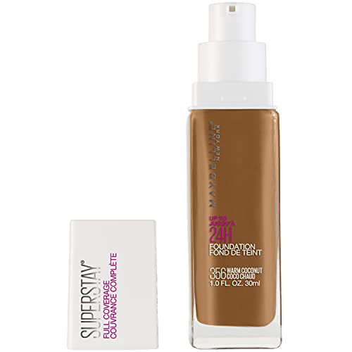 Maybelline Super Stay Full Coverage Liquid Foundation Makeup, Warm Coconut, 1 Fl Oz Beauty & Personal Care MAYBELLINE