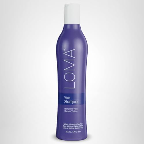 Loma Hair Care Violet Shampoo, Vanilla Bean/Blood Orange, 12 Fl Oz Beauty & Personal Care Loma