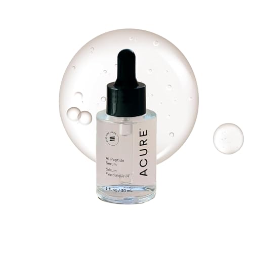 Acure AI Peptide Serum for Face & Skin - Anti Aging Skincare for Women, Niacinamide, Hydrating Facial Care, Face Serum for Firm Skin, Reduces Wrinkles Beauty & Personal Care Acure