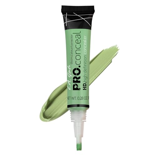 L.A. Girl Pro Conceal HD Concealer, Green Corrector, 0.28 Ounce Beauty & Personal Care L.A. Girl
