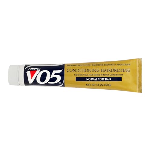 Alberto VO5 Conditioning Hairdressing for Normal to Dry Hair - Hair Conditioner Styling Product - Smooths Frizz - Brightens Color - 1.5 oz Beauty & Personal Care Alberto VO5