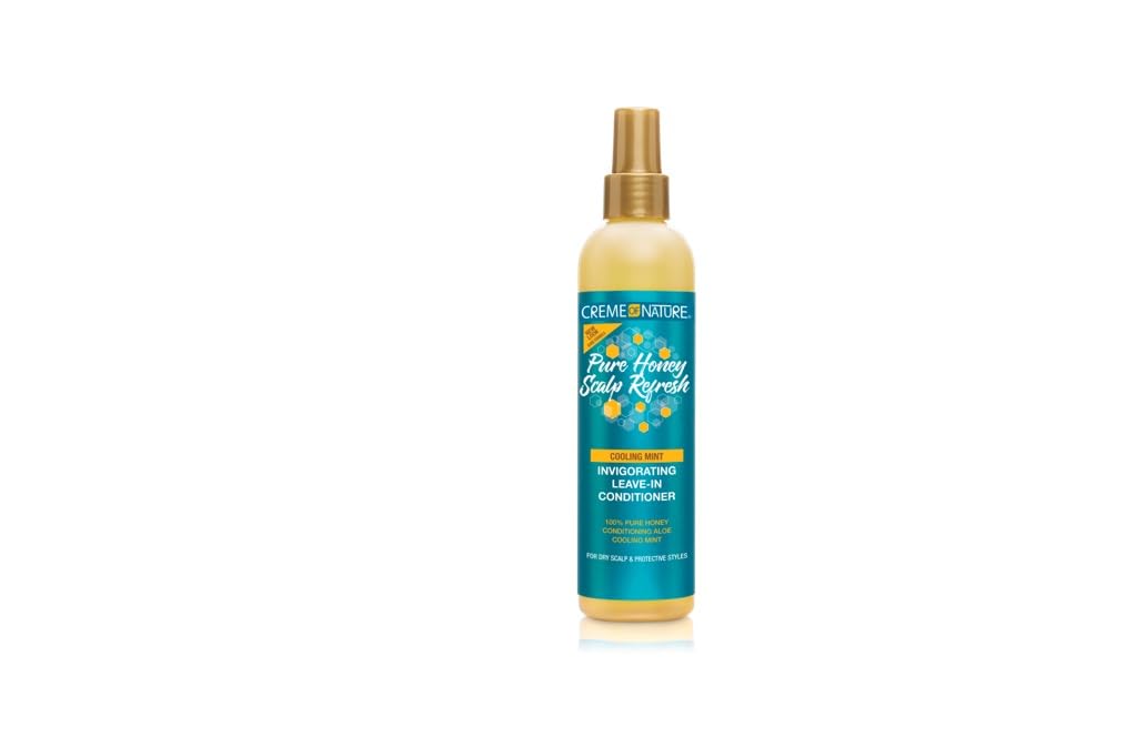 Creme of Nature Pure Honey Scalp Refresh Leave-In Conditioner, 8 oz