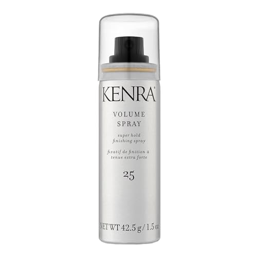 Kenra Professional Volume Spray 25 80% | Super Hold Finishing & Styling Hairspray | Flake-free & Fast-drying | Wind & Humidity Resistance | All Hair