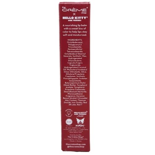 The Creme Shop Hello Kitty and Friends Hello Lippy Tinted Moisturizing Lip Balm with Vitamin E & Shea Butter, Honey Beauty and Personal Care Kasa Style