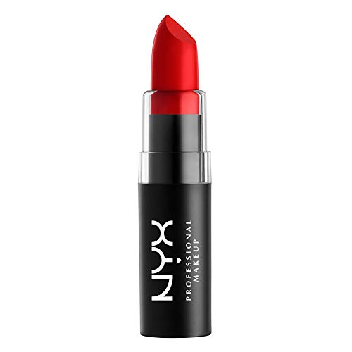 NYX PROFESSIONAL MAKEUP Matte Lipstick - Perfect Red (Bright Blue-Toned Red) Beauty & Personal Care NYX PROFESSIONAL MAKEUP