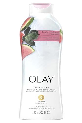 Olay Body Wash Fresh Water Melon And Agave 22 Ounce (Pack of 2) Beauty & Personal Care Olay
