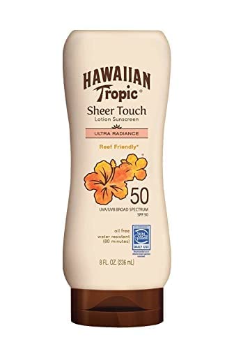 Hawaiian Tropic Sheer Touch Lotion SPF 50 Sunscreen-8 oz Beauty & Personal Care Hawaiian Tropic