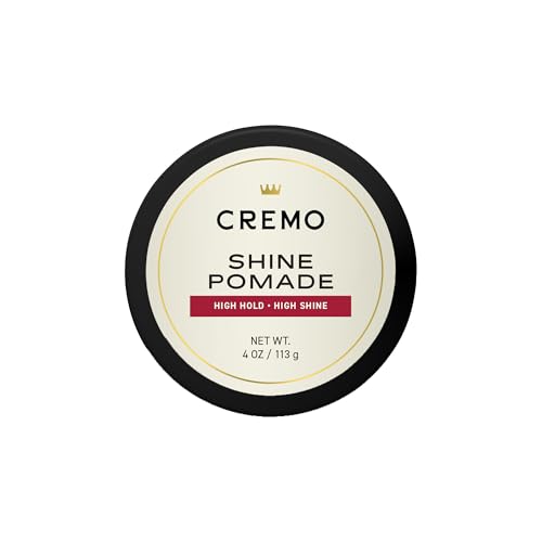 Cremo Hair Pomade for Men - Premium Barber Grade Pomade, High Hold & Shine, Hair Styling, 4 Oz Beauty & Personal Care Cremo