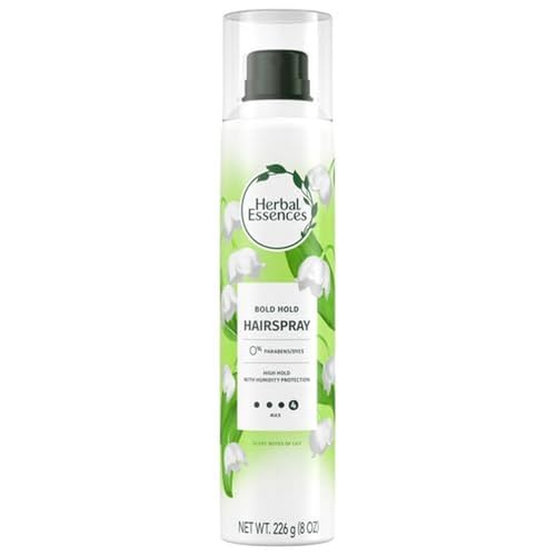 Herbal Essences Bold Hold Hairspray, Hair Spray for All Hair Types, 24-hour Hold, 8 fl oz Beauty & Personal Care Hair & Care
