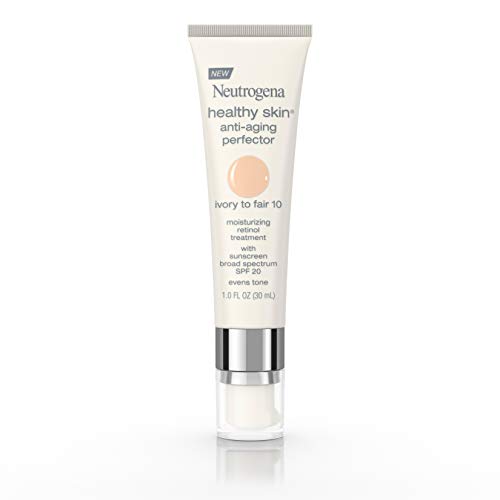 Neutrogena Healthy Skin Anti-Aging Perfector Tinted Facial Moisturizer and Retinol Treatment with Broad Spectrum SPF 20 Sunscreen with Titanium Beauty & Personal Care Neutrogena