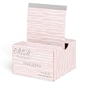 Blush Essential Pink Zebra Hair Salon Aluminum Foils - 500 Sheets, 5in x 10.75in - Tin Foil for Highlighting, Balayage, and Hair Color, Cute Hair Beauty & Personal Care Blush Essentials