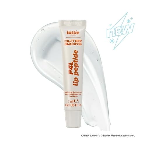 Lottie London X Outer Banks P4L Lip Peptide Balm, 7ml Beauty and Personal Care Lottie London