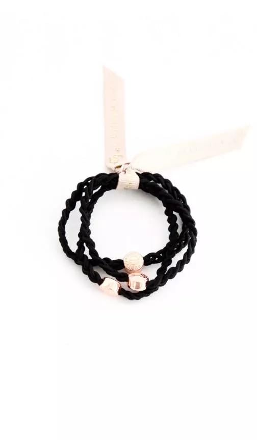 Signature Braided Pony Set of 3