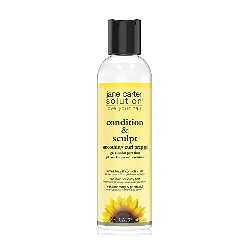 JANE CARTER SOLUTION Condition & Sculpt Smoothing Curl Prep Gel (8oz) - Soft Hold, Smoothing, Moisturizing Beauty & Personal Care Jane Carter Solution