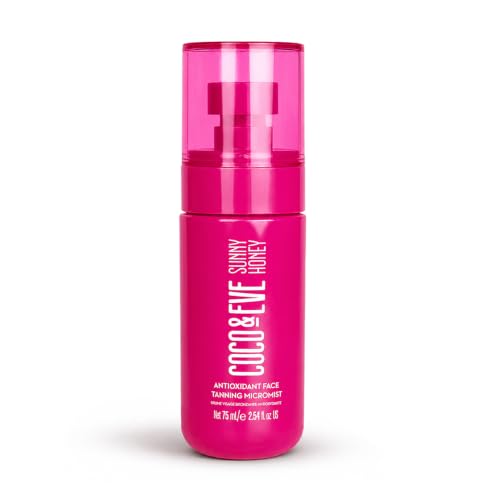 Coco & Eve Face Tanning Micromist - Sunless Facial Self Tanner Ultra Fine Mist for Face, Included Hyaluronic Acid & Antioxidants, Fast-Absorbing Beauty and Personal Care Coco & Eve Default Title