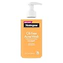 Neutrogena Oil-Free Acne Face Wash - Facial Cleanser with Salicylic Acid, Daily Cleanser for Oily & Acne-Prone Skin, Clears & Helps Prevent Breakouts Beauty & Personal Care Neutrogena