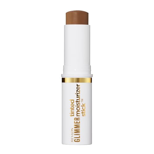 Revlon Glimmer Tinted Moisturizer Stick for Face, Lightweight Foundation, Hydrating Skincare-Infused Makeup, 170 170, 0.31 oz Beauty & Personal Care REVLON