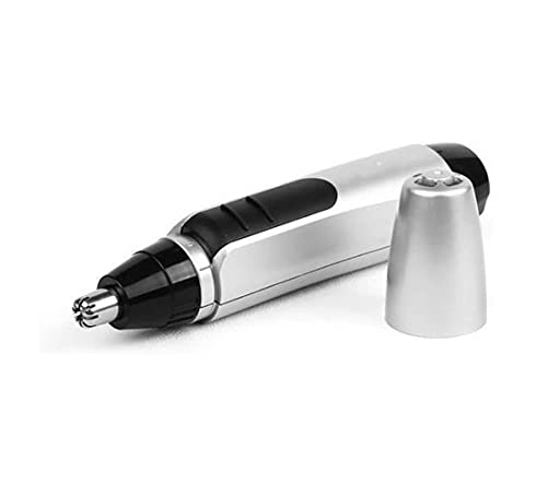 Ear and Nose Hair Trimmer Professional Painless Facial Hair Trimmer for Men and Women, Battery-Operated Beauty and Personal Care Lofty General Trading