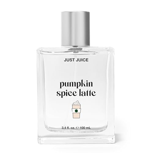Just Juice Pumpkin Spice Latte - Warm Vanilla Perfume for Women and Men - Pumpkin Spice Perfume with Nutmeg, Cinnamon, Tonka Bean - 3.4 oz Beauty & Personal Care Just Juice