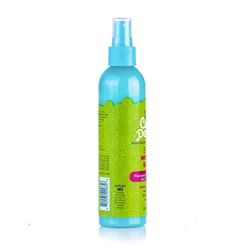 Just For Me Curl Peace 5-In-1 Wonder Spray - Detangles, Nourishes, Heat-Protects, Reduces Frizz, Adds Shine, Contains Flaxseed, Avocado Oil, Castor Beauty & Personal Care Just For Me