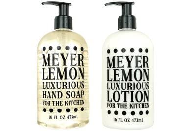 2 set - Greenwich Bay Trading Company Kitchen Collection Bundle: Meyer Lemon - 16 Ounce Shea Butter Lotion & 16 Ounce Hand Soap Beauty & Personal Care Greenwich Bay Trading Company