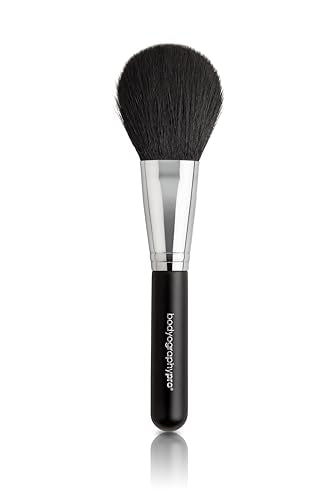 Bodyography Powder Brush | Fluffy, Dome-Shaped Makeup Tool for Loose and Pressed Powder Application | Ideal for Setting, Finishing, and Blending | Beauty & Personal Care Bodyography
