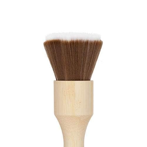 Bdellium Tools Professional Makeup Brush - Special FX Series 197 All Over Stippling - With Soft Synthetic Fibers, For Airbrushed Finish (Bamboo, 1pc)