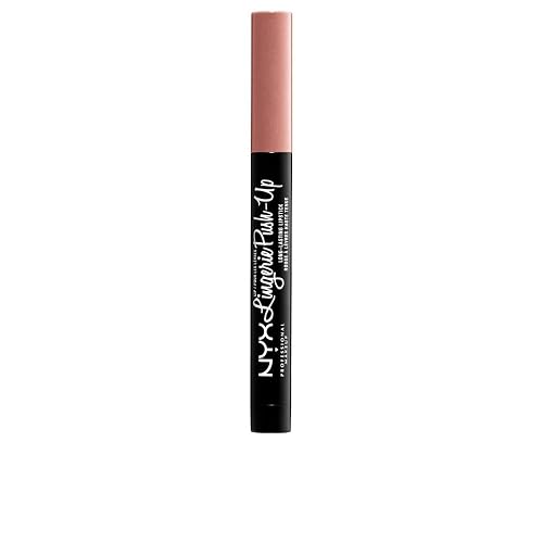 NYX PROFESSIONAL MAKEUP Lip Lingerie Push-Up Long Lasting Plumping Lipstick - Lace Detail (Nude Pink Beige) Beauty & Personal Care NYX PROFESSIONAL MAKEUP
