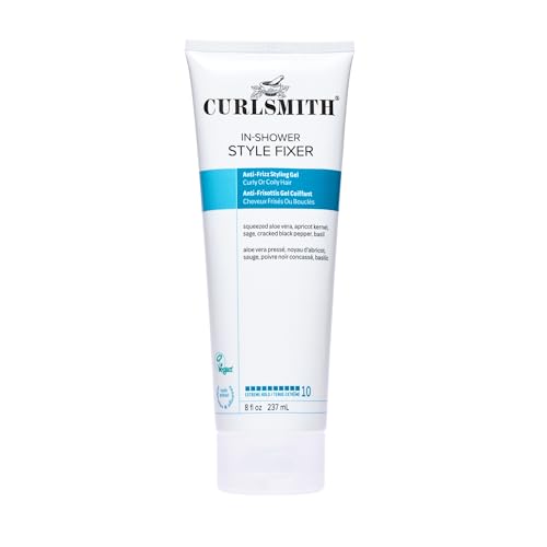 CURLSMITH - In-Shower Style Fixer - Vegan Extreme Hold Styling Gel for Dry, Wavy, Curly or Coily Hair (8oz) Beauty & Personal Care CURLSMITH