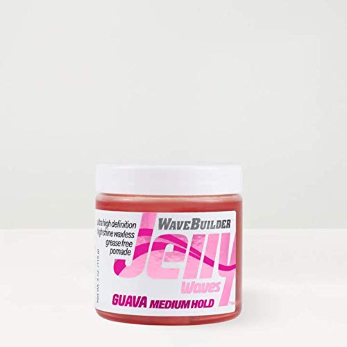 WAVEBUILDER Jelly Waves Trio-Soft Medium and Strong Hold Pomades for Waves Beauty & Personal Care WAVEBUILDER