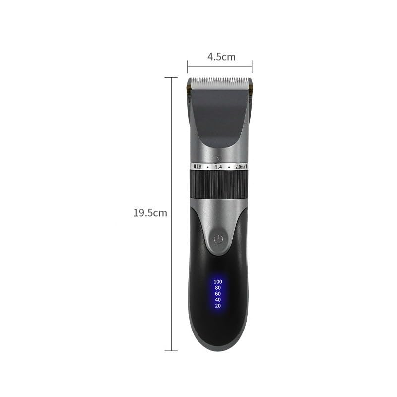 SIDUFHAOPKLL Electric Hair Clipper Rechargeable Hair Clipper Hair Clipper Shaver for Household Use(Gray) Beauty and Personal Care SIDUFHAOPKLL