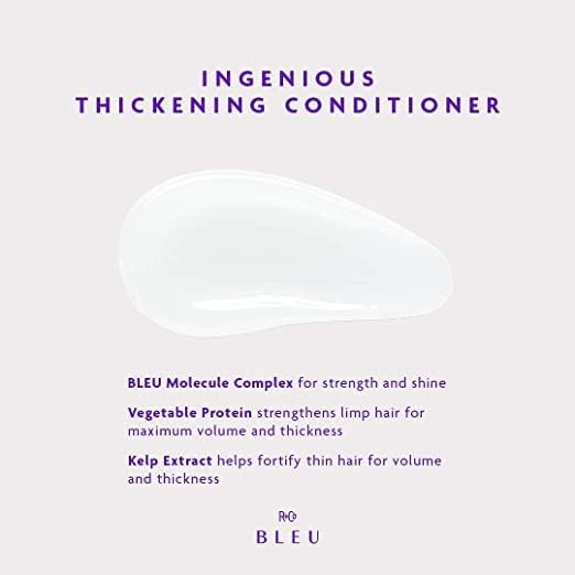 R+Co BLEU Ingenious Thickening Shampoo + Conditioner | Boosts Body, Volume, and Shine | 8.5 oz + 6.8 oz (Pack of 2) Beauty & Personal Care R+Co