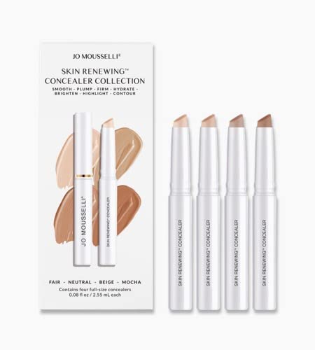 Xtreme Lashes Skin Renewing Cream Concealer Collection, Fair, Neutral, Beige, Mocha, 0.08 Fl Oz (Pack of 4), Face Makeup, All Skin Types, Medium Beauty & Personal Care Xtreme Lashes
