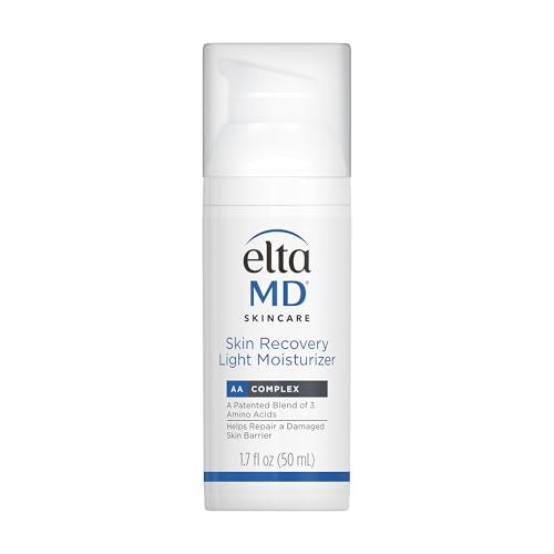 EltaMD Skin Recovery Light Face Moisturizer for Dry Skin, Oil Free Moisturizer for Face and Acne Prone Skin Care, 1.7 oz Pump Beauty & Personal Care EltaMD